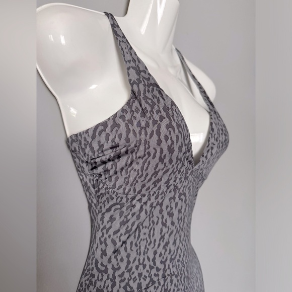 Yummie Negligee/slip dress in snake/animal print (similar to spanx) XS-S EUC - Picture 3 of 4
